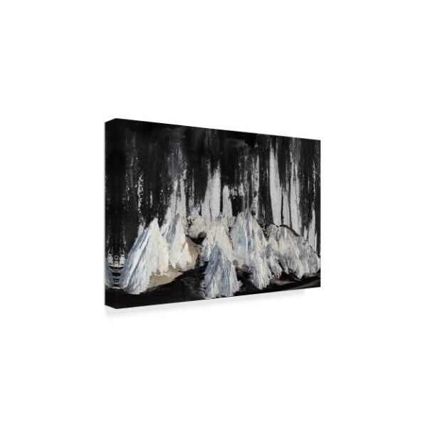 Ata Alishahi 'Black Mountain' Canvas Art,22x32